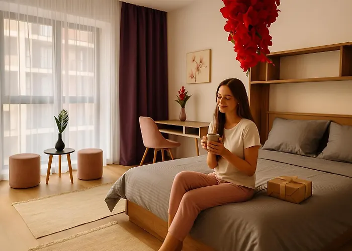 Urban Retreat With Balcony At Exigent Plaza - 06 Apartment Bucureşti
